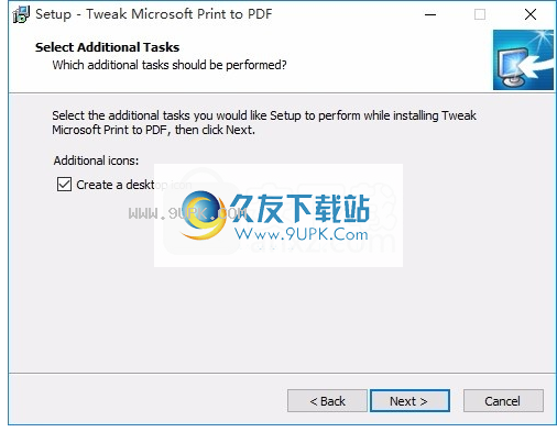 Tweak Microsoft Print to PDF