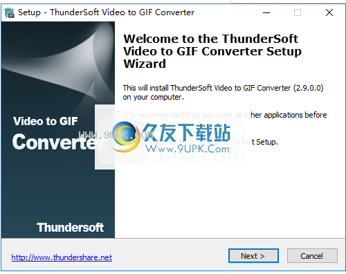 ThunderSoft Video to GIF Converter