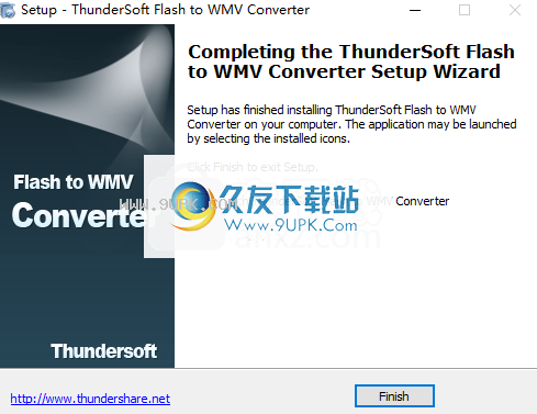 ThunderSoft Flash to WMV Converter