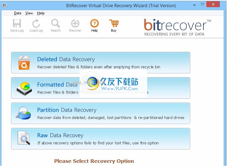 Virtual Drive Recovery Wizard