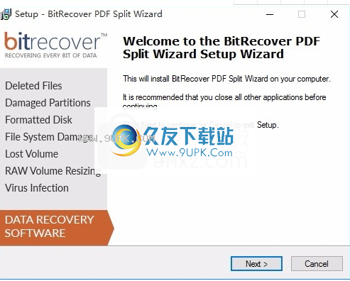 PDF Split Wizard