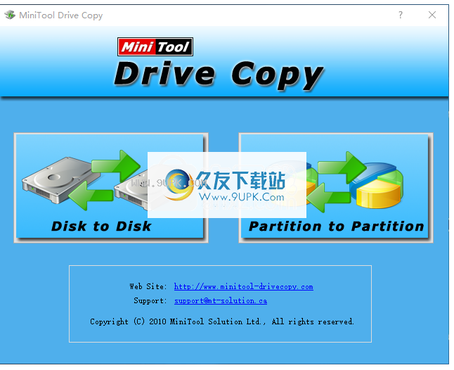 MiniTool  Drive  Copy