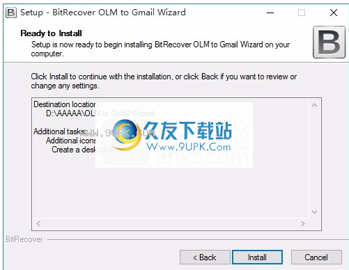 OLM to Gmail Wizard