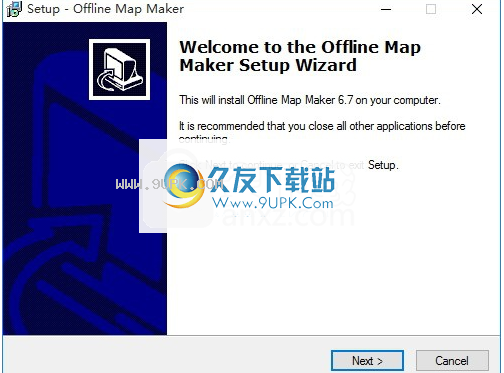 offline map maker