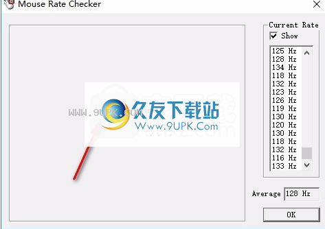 mouse rate checker
