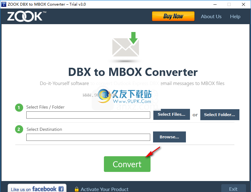 ZOOK DBX to MBOX Converter