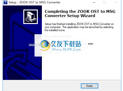 ZOOK OST to MSG Converter
