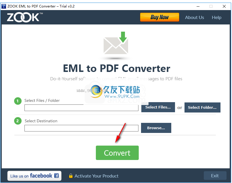 ZOOK EML to PDF Converter