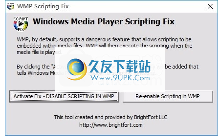 WMP Scripting Fix