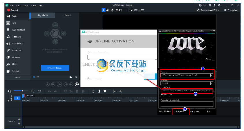 ACDSee Luxea Video Editor