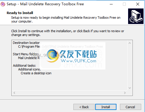 Mail Undelete Recovery Toolbox Free
