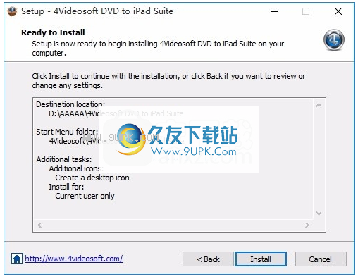 4Videosoft DVD to iPad
