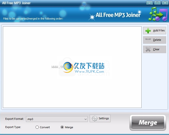 Free MP3 Joiner