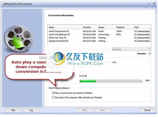 All Free FLV to AVI Converter