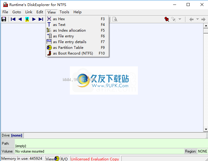 DiskExplorer for NTFS