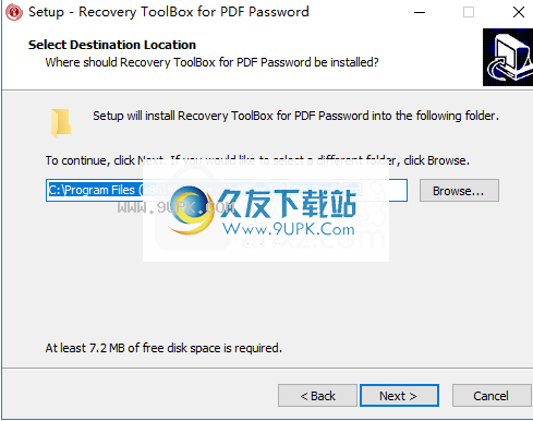 Recovery Toolbox for PDF Password