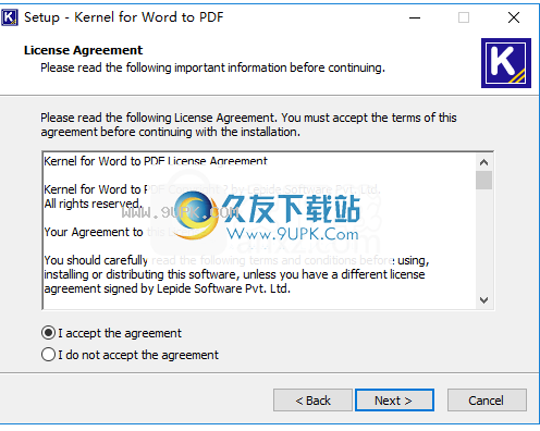 kernel word to pdf