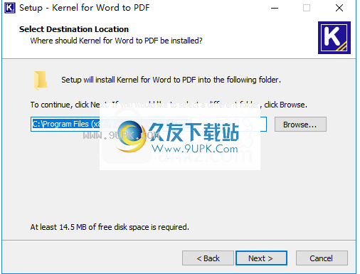 kernel word to pdf