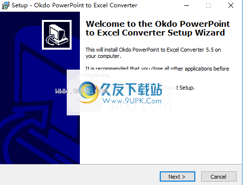 Okdo PowerPoint To Excel Converter
