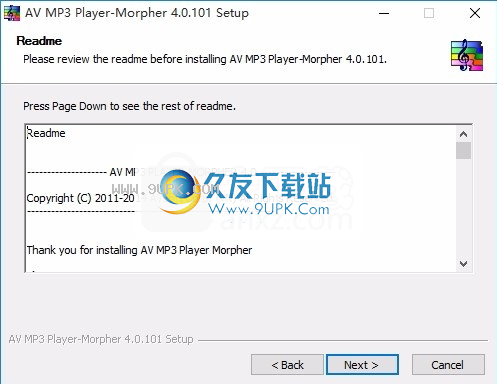 AV MP3 Player Morpher