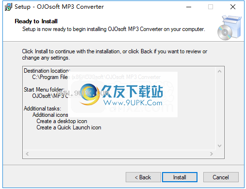 OJOsoft MP3 Converter