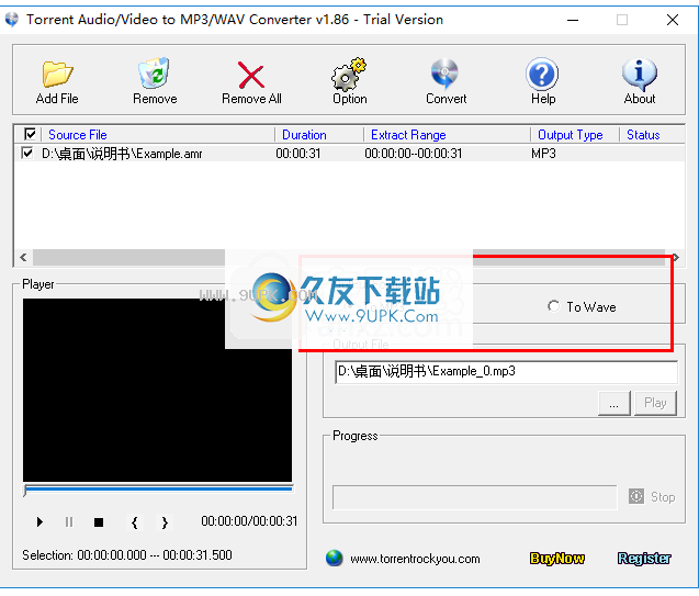 Torrent All to MP3 Converter