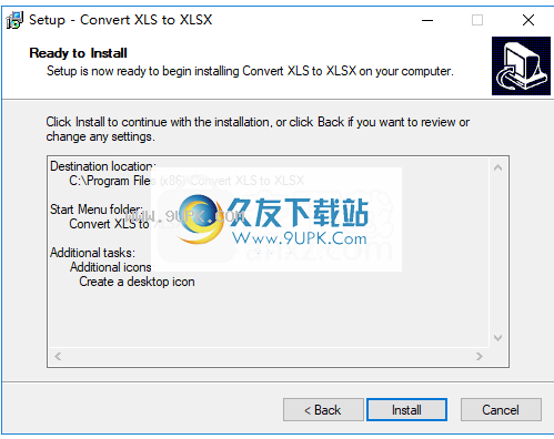 Convert XLS to XLSX