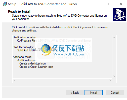 Solid AVI to DVD Converter and Burner