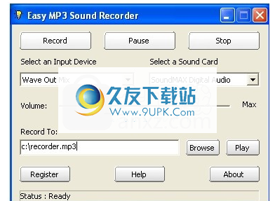 Easy MP3 Sound Recorder