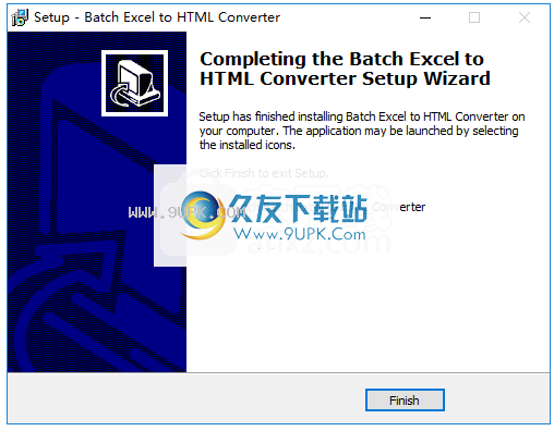 Batch Excel to HTML Converter