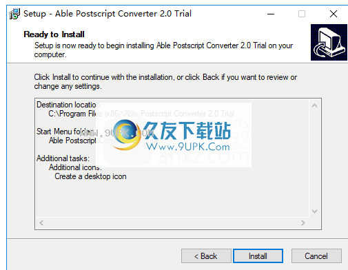 Able Postscript Converter