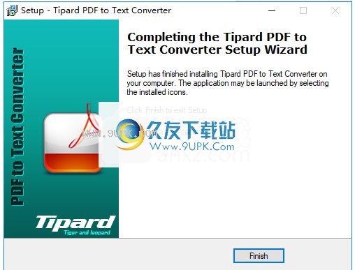 Tipard PDF to Text Converter