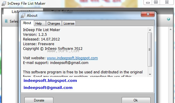 InDeep File List Maker截图（1）