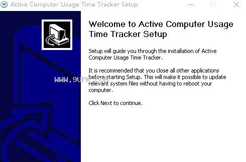 Active Computer Usage Time Tracker截图（1）