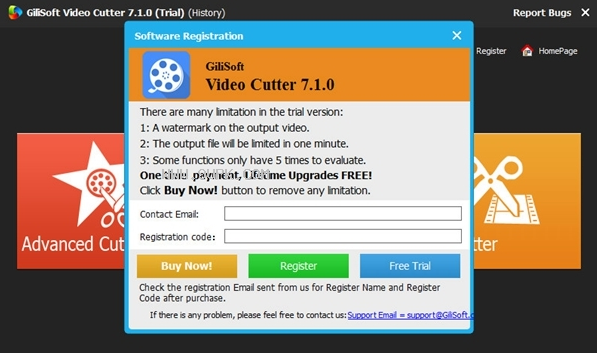 Gilisoft Video Cutter截图（1）