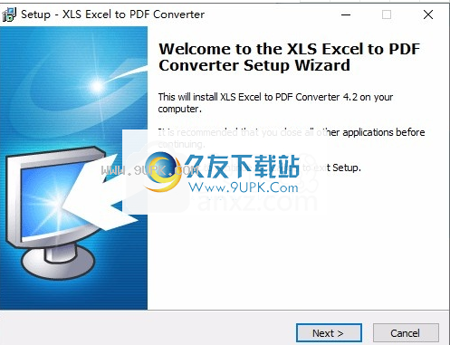 XLS Excel to PDF Converter