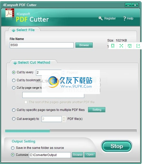 4Easysoft PDF Cutter