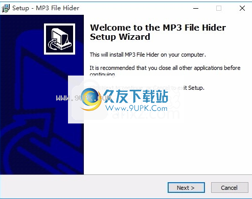 MP3 File Hider