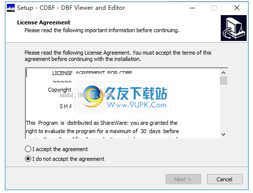 CDBF-DBF Viewer and Editor
