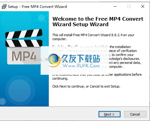 Free MP4 Convert Wizard