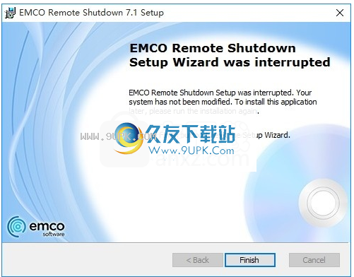 EMCO Remote Shutdown
