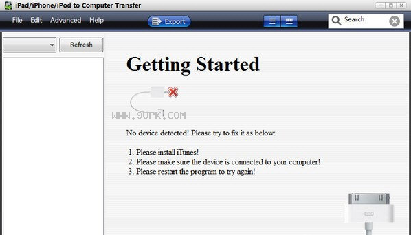 iPad iPhone iPod to Computer Transfer截图（1）