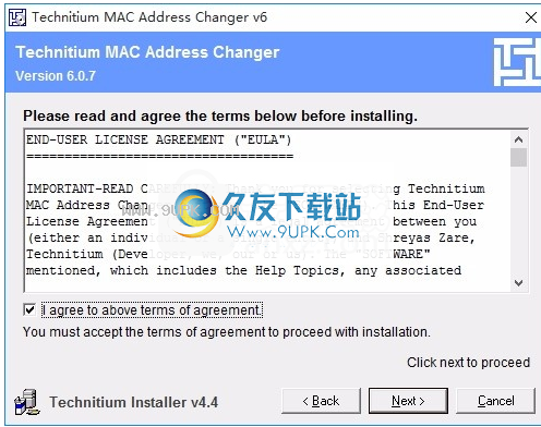 TMAC Technitium MAC Address Changer