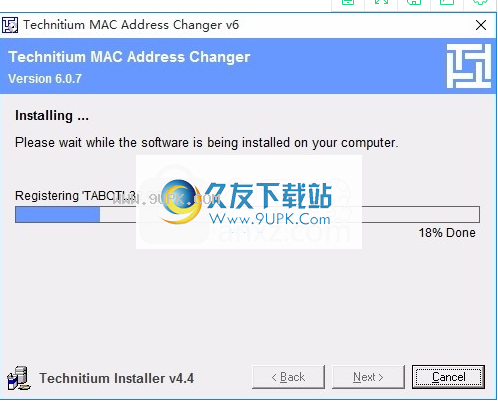 TMAC Technitium MAC Address Changer