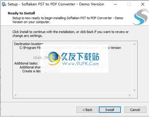 Softaken PST to PDF Converter