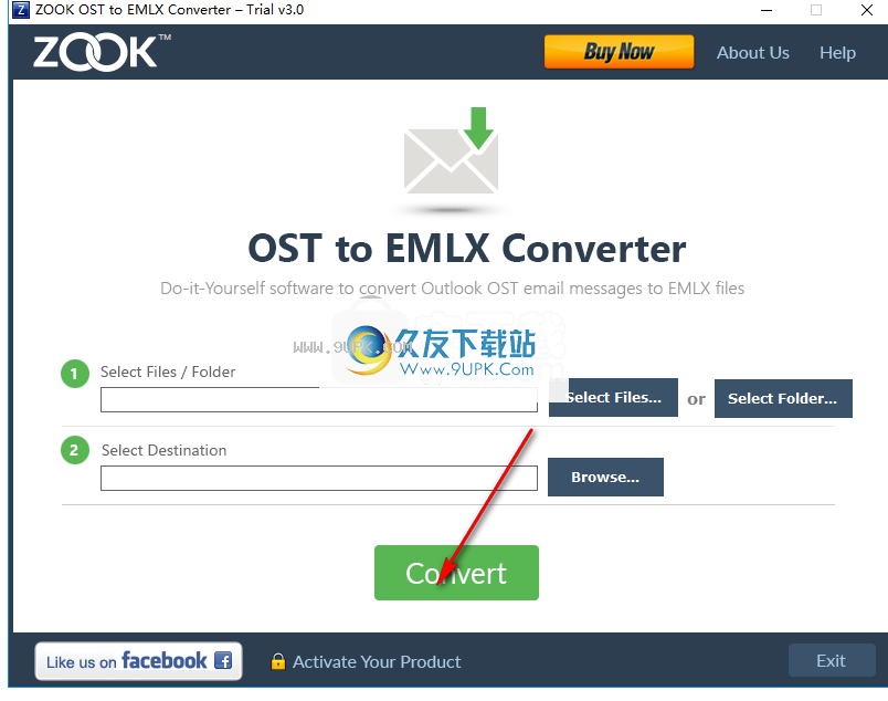 ZOOK OST to EMLX Converter
