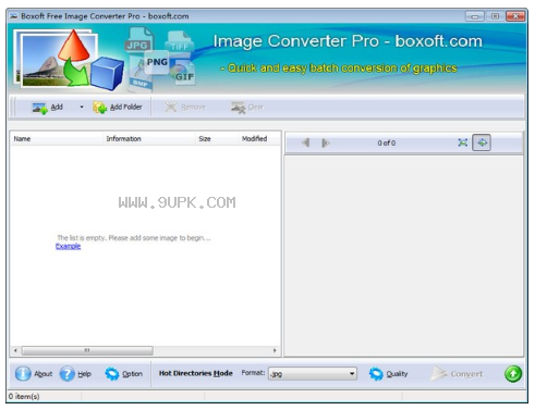 Boxoft Free Image Converter截图（1）