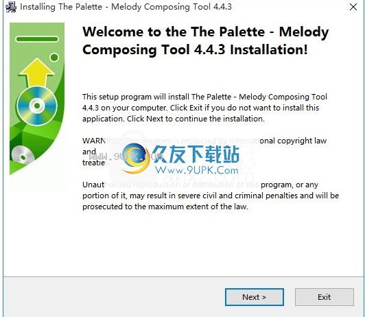 The Palette-Melody Composing Tool