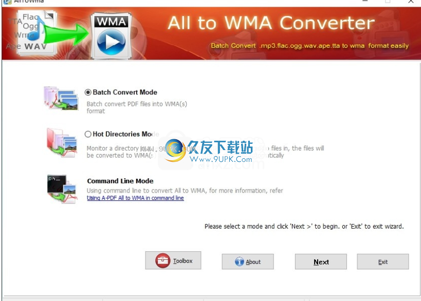 Boxoft All to Wma Converter
