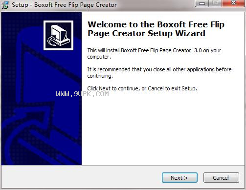 Boxoft Free Flip Page Creator截图（1）